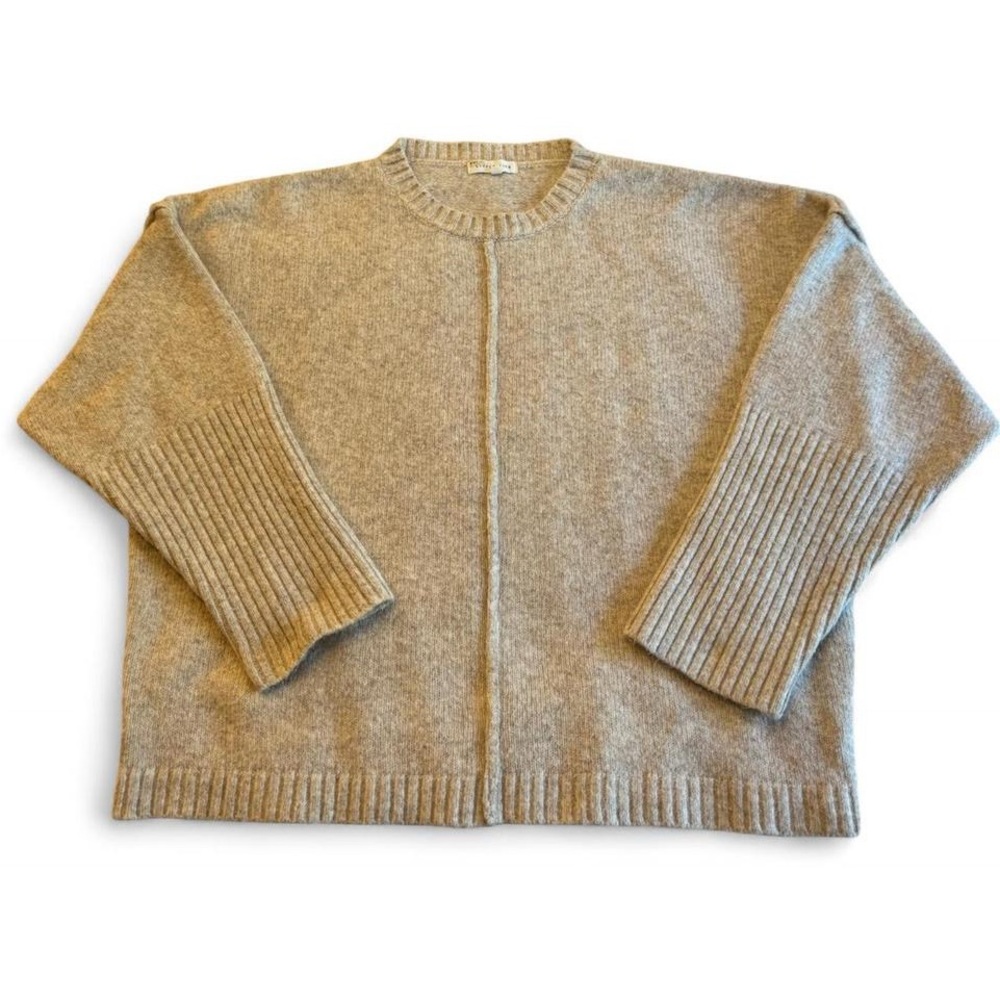 Little Lies Leni Knit Sweater Anthropologie Oversized Pullover - Picture 4 of 14